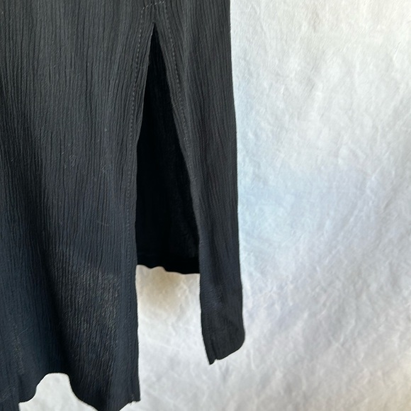 Sequel by Sharon Anthony black tunic-length vest, size 14 - Picture 4 of 12